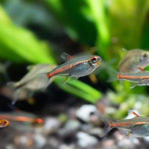 formation les poissons d'aquarium